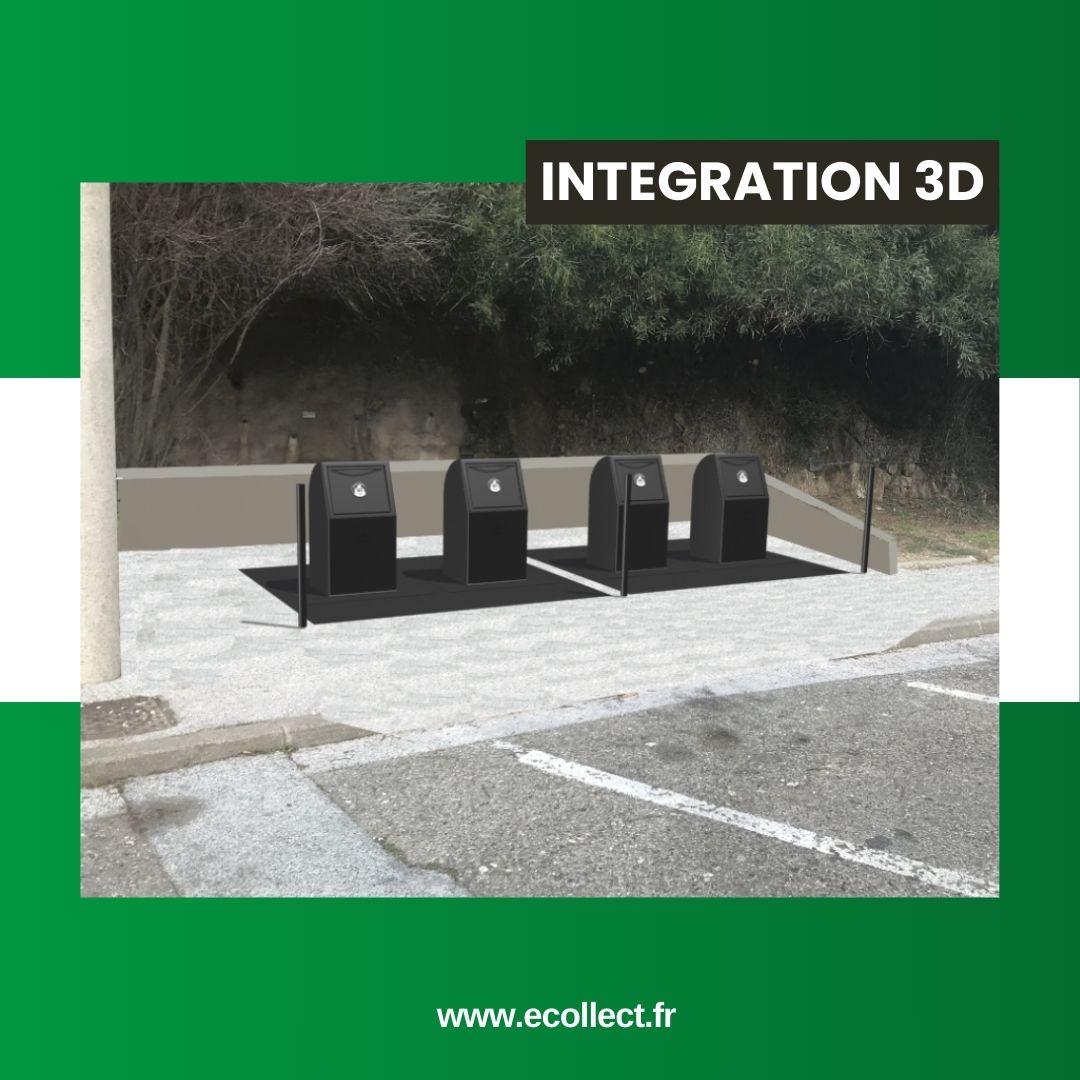 Intégration 3D ECOLLECT avant installation